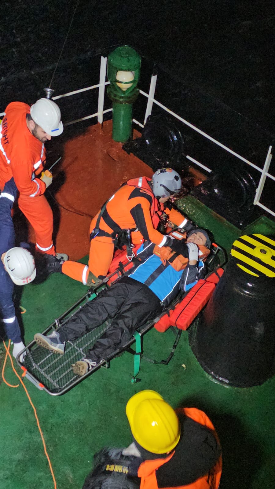 Marinha coordena resgate médico a Oeste de Viana do Castelo