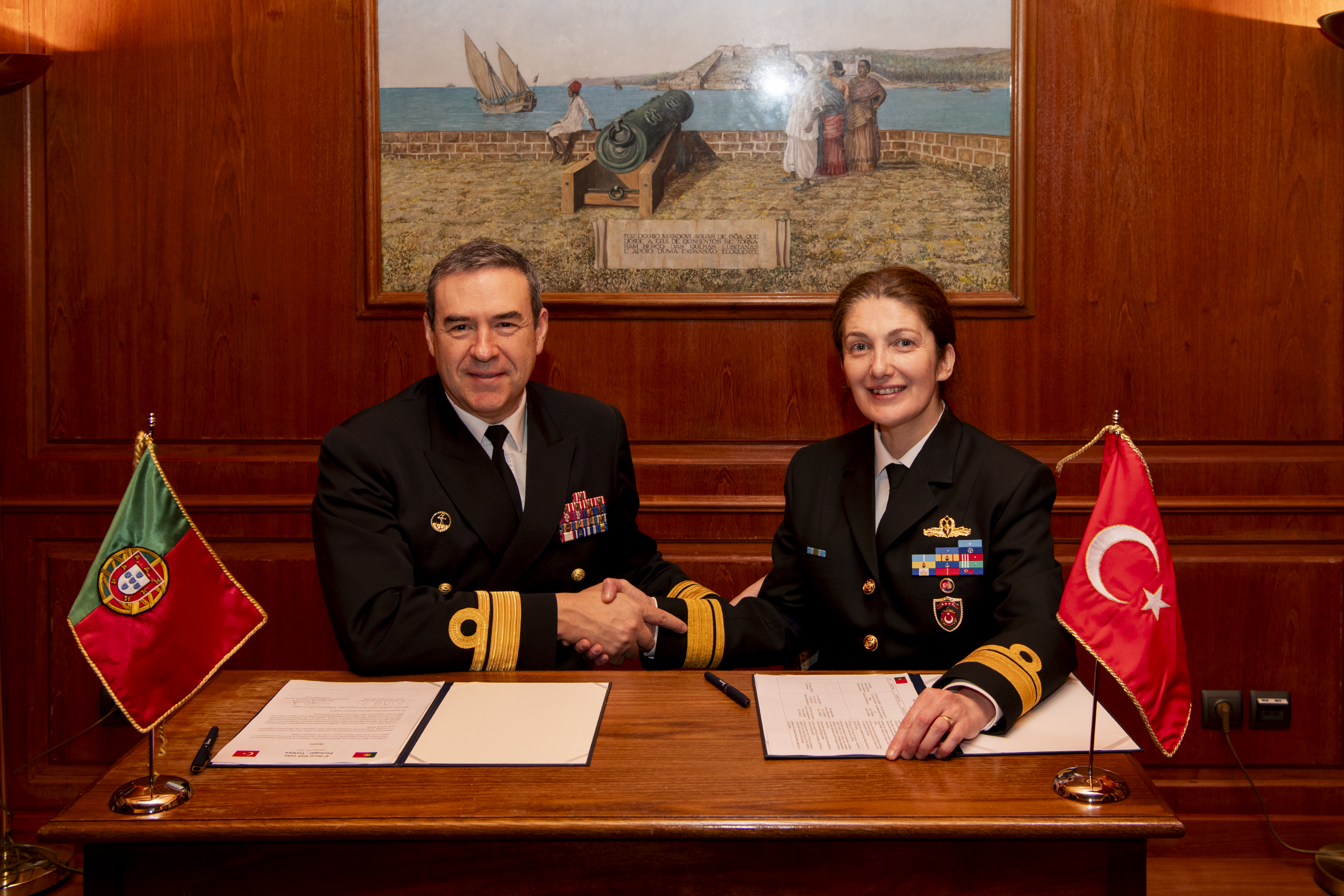 4ª edição da Reunião Formal entre Estados-Maiores, com a Marinha da Turquia