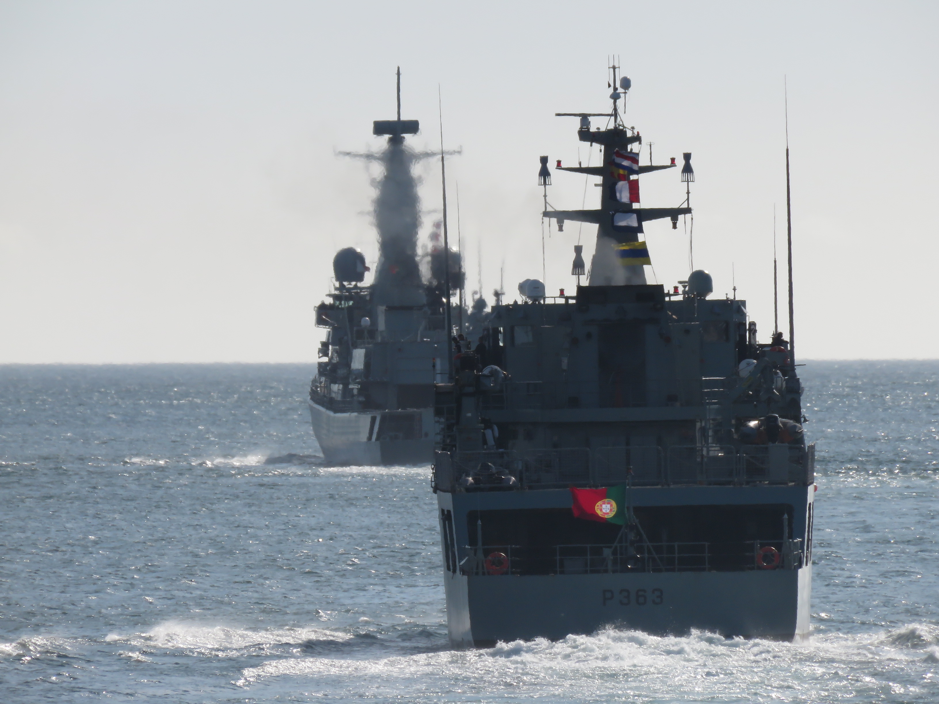 Força Naval Portuguesa inicia participação no REPMUS/DYMS 2025