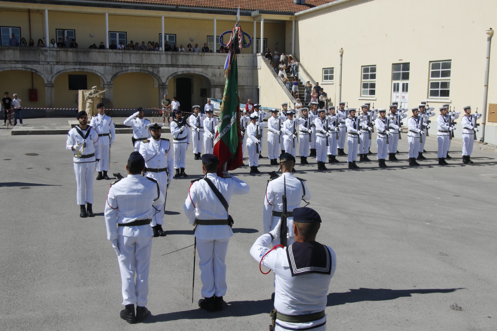 Juramento de Bandeira dos novos 27 militares da Marinha Portuguesa