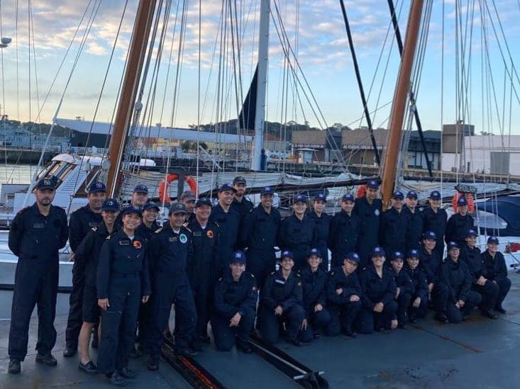 Cadetes CFBO Marinha